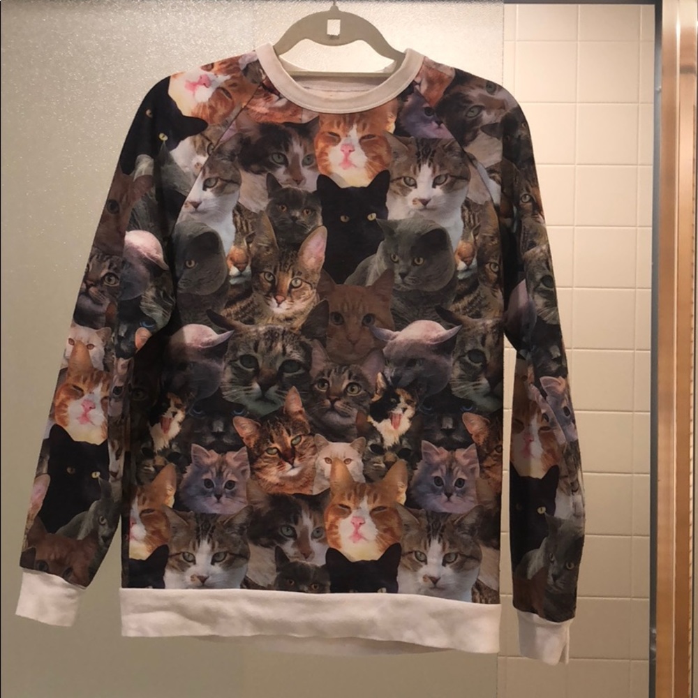Cat lover sweatshirt